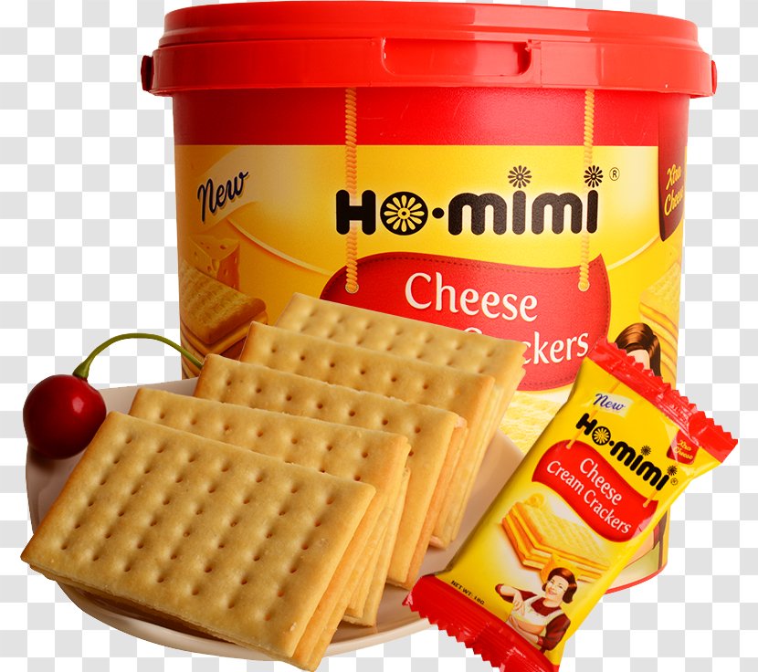 Wafer Biscuit Cracker Cookie Junk Food - Cheese Sandwich Crackers Transparent PNG