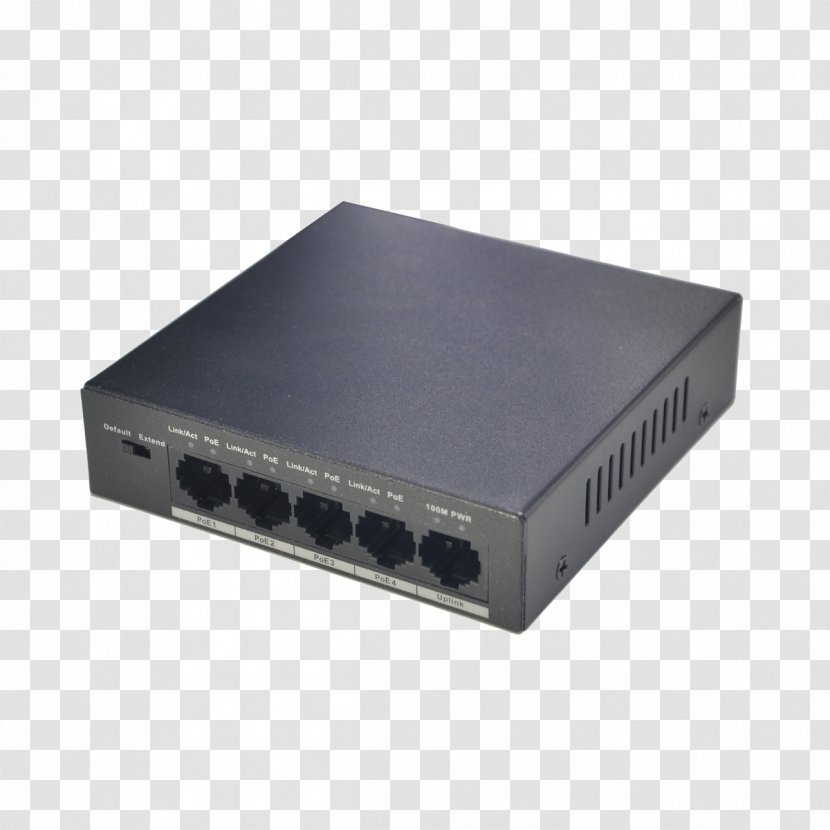 Power Over Ethernet Network Switch IEEE 802 MAC Address - Technology - Electronics Accessory Transparent PNG