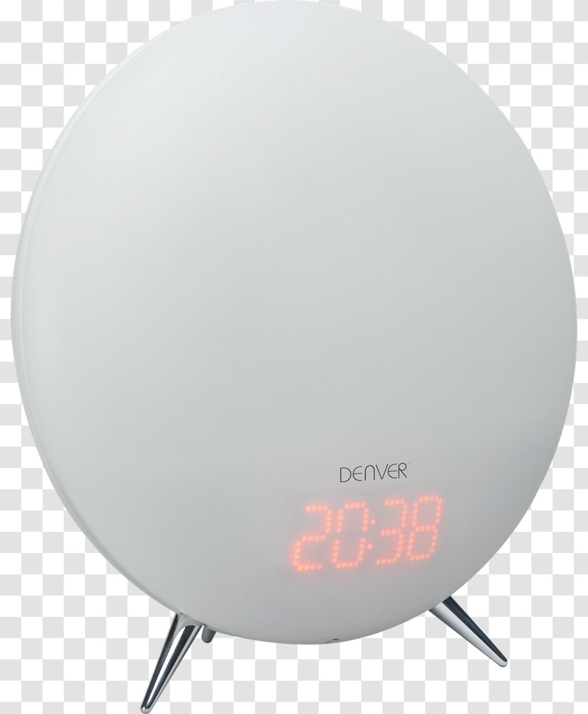 Light Clockradio Alarm Clocks White Color - Sunrise Transparent PNG