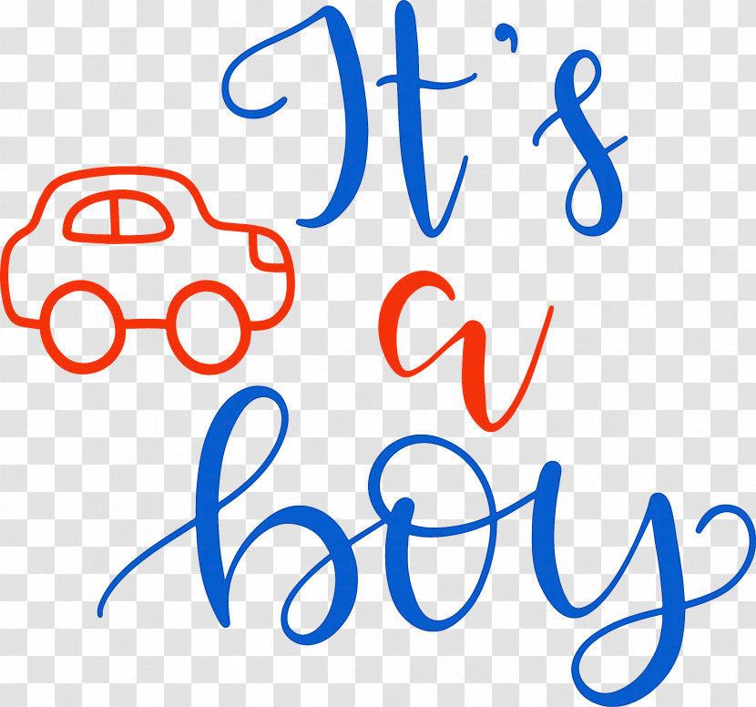 Its A Boy Baby Shower Transparent PNG