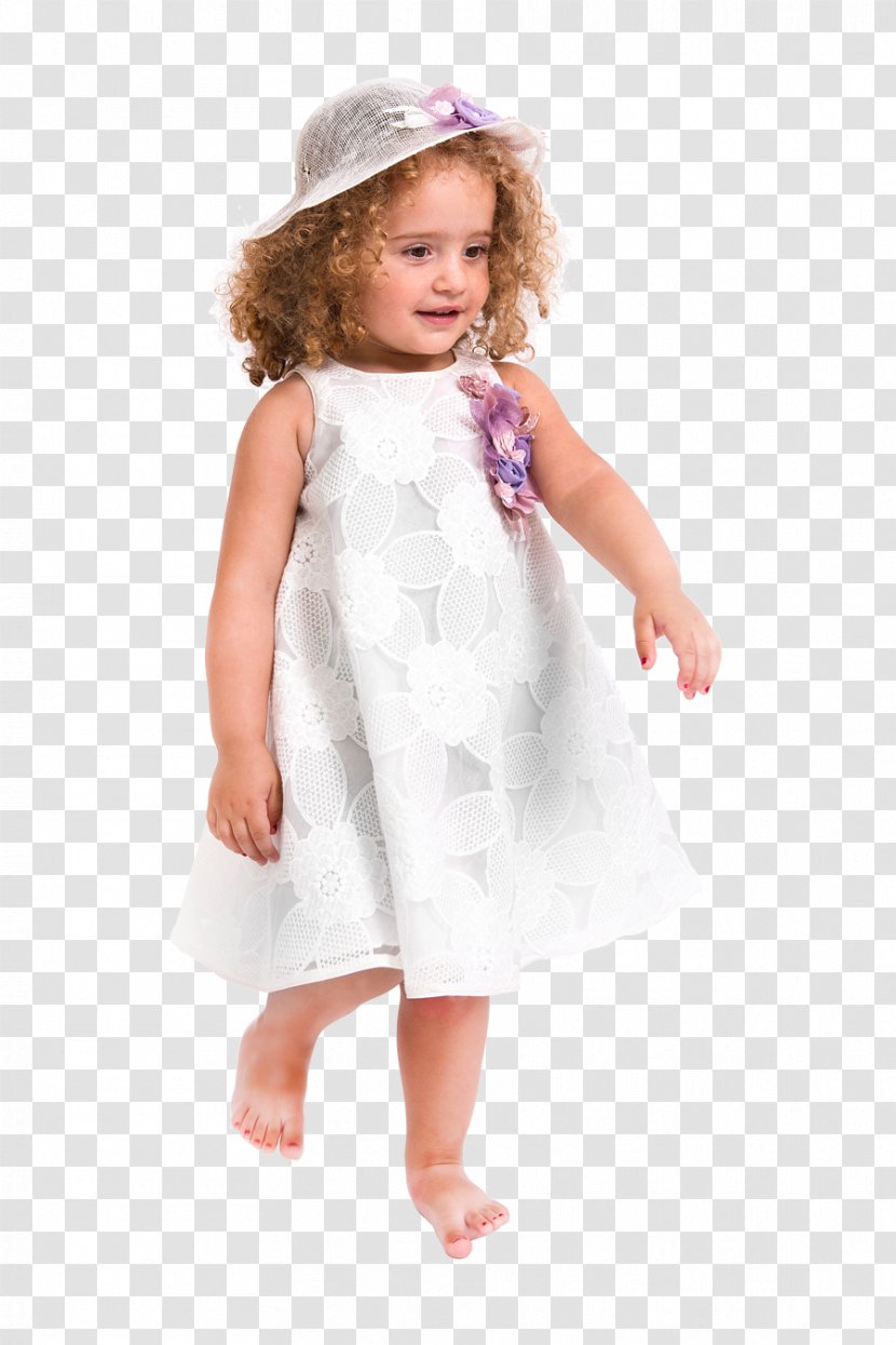 Toddler Lilac Dress - Cartoon Transparent PNG
