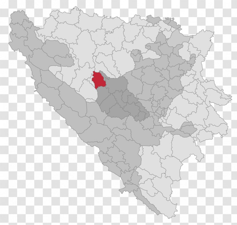 Donji Vakuf Jajce Vrbas Gornji Vakuf-Uskoplje Travnik - Map Transparent PNG