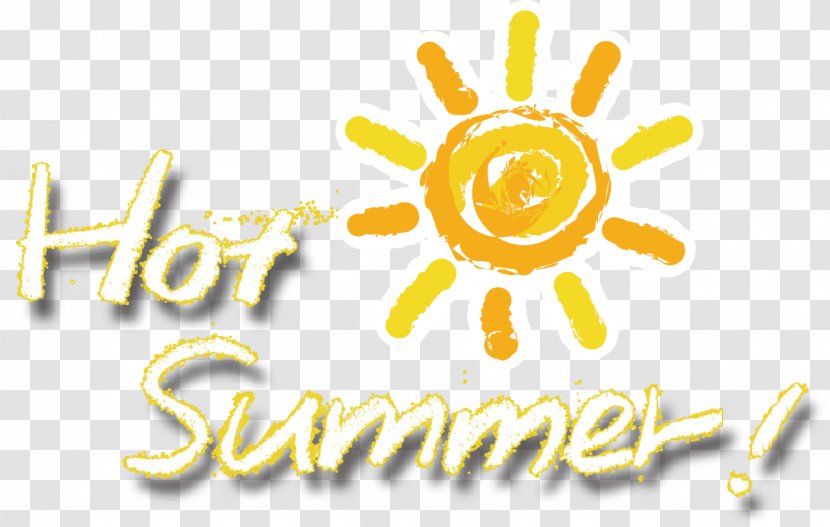 Logo Brand Yellow Font - Flower - Great Summer Sun Transparent PNG