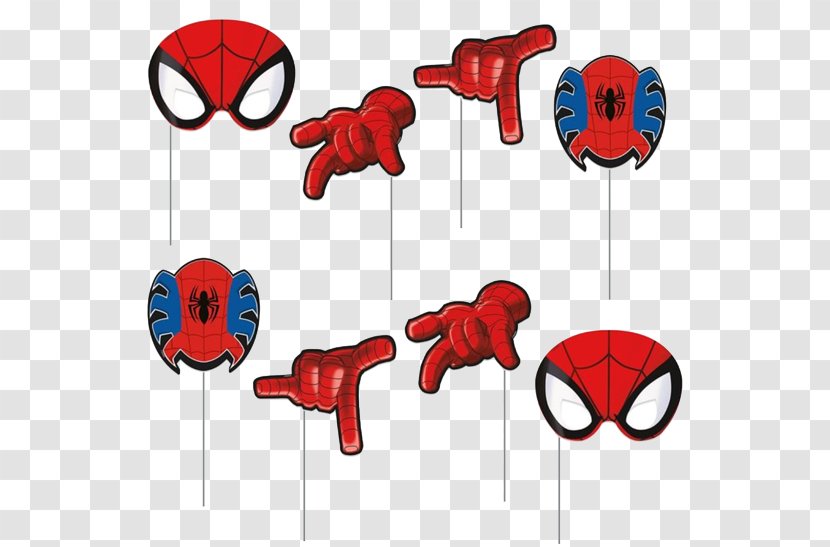 Spider-Man Theatrical Property Party Photograph Image - Spiderman - Photo Booth Props Printable Transparent PNG