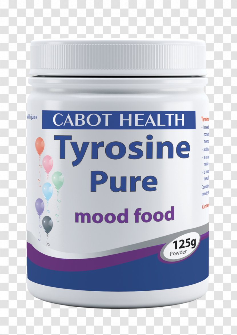 Dietary Supplement Health Food Tyrosine Cabot - Powder - Mood Brain Chemicals Transparent PNG