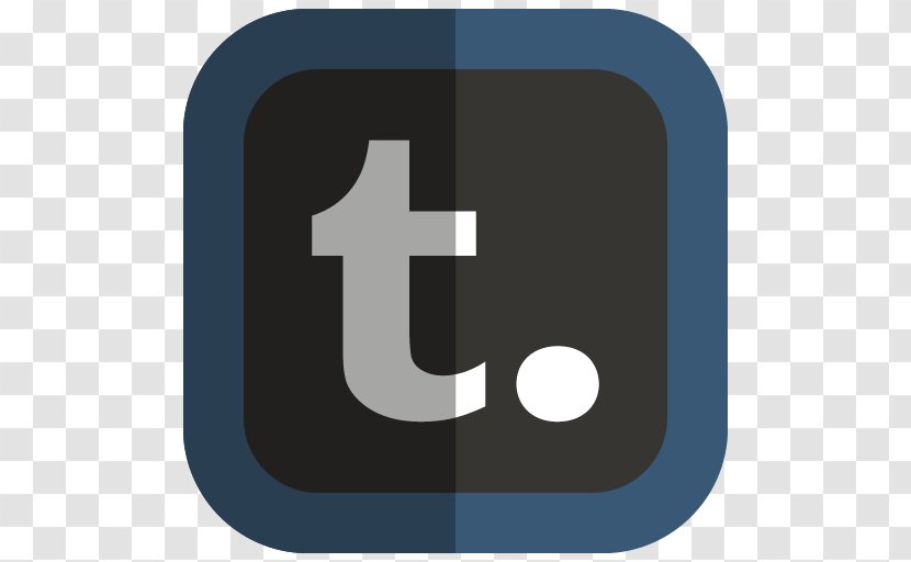 Social Media Clip Art - Logo - Tumblr Icon Cliparts Transparent PNG