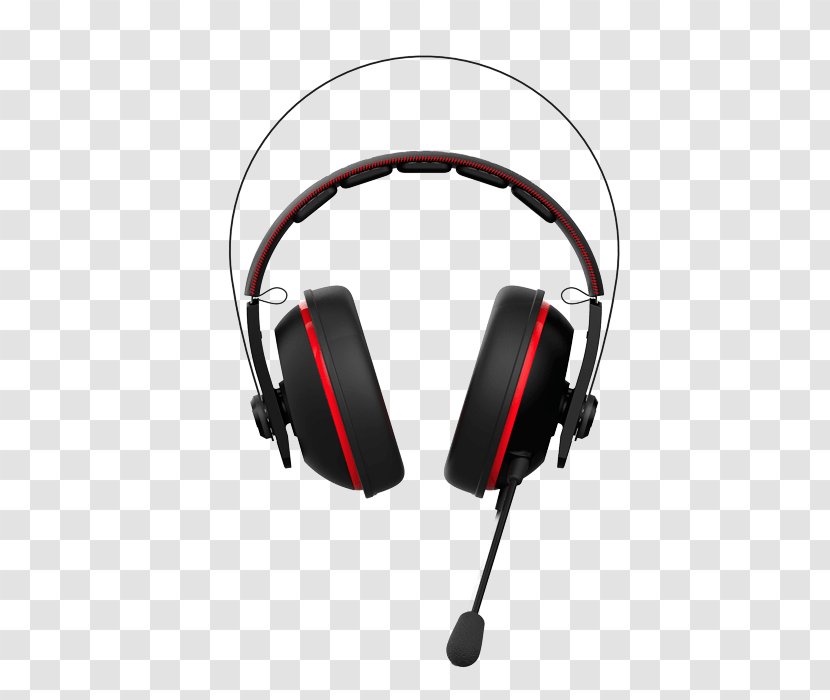 Headphones ASUS Cerberus Arctic Headset ROG Centurion Video - Audio - Gaming Red Transparent PNG
