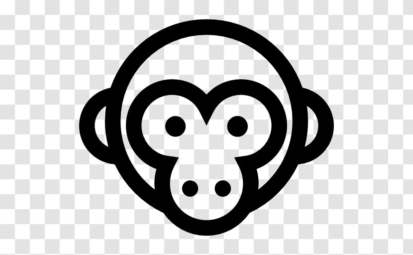 Monkey Primate Clip Art - Smile Transparent PNG