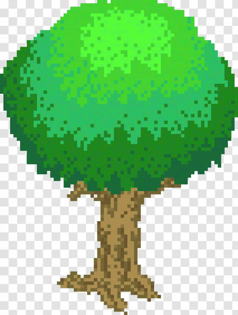 Tree Clip Art - Pixel Transparent PNG