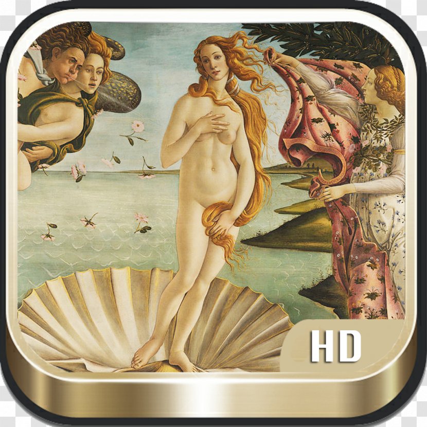 Italian Renaissance The Birth Of Venus Uffizi Art Transparent PNG