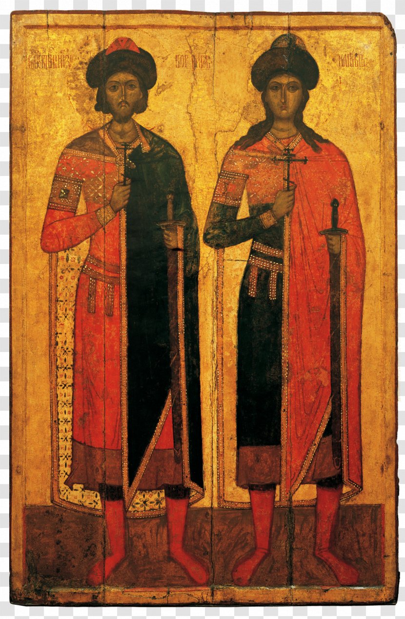 Boris Et Gleb And Saint Christianity Grand Prince - Middle Ages - Martyrs Transparent PNG