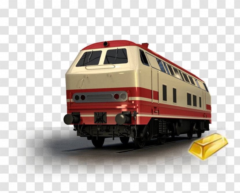 Electric Locomotive Passenger Car Rail Transport Railroad - Motor Vehicle Transparent PNG