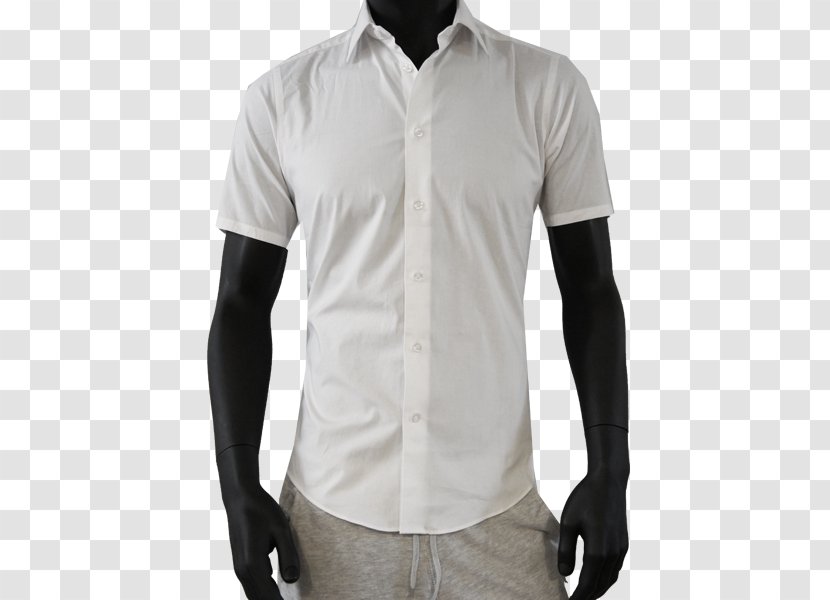 T-shirt Dress Shirt Sleeve White - Ali Transparent PNG