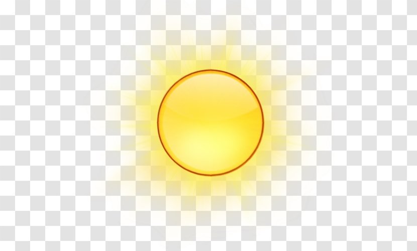 Yellow Background - Sunlight - Sphere Transparent PNG