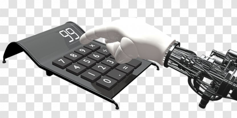 Robotics Accounting Accountant Robotic Process Automation - Three-dimensional Computer Transparent PNG