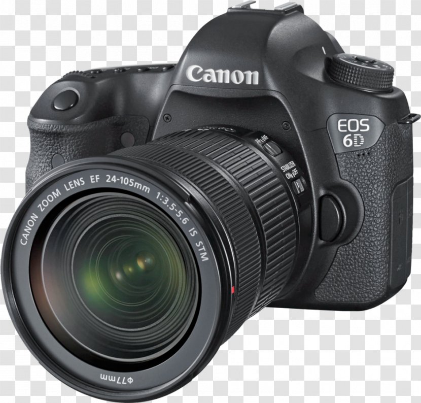 Canon EOS 6D EF 24–105mm Lens 5D Mark IV Mount EF-S 18–55mm - Efs 1855mm - Camaras Transparent PNG