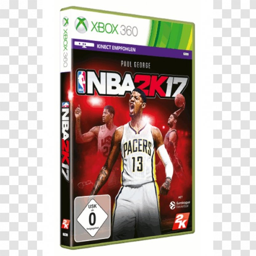 NBA 2K17 2K16 Xbox 360 2K15 - Nba 2k17 - Sports Game Transparent PNG