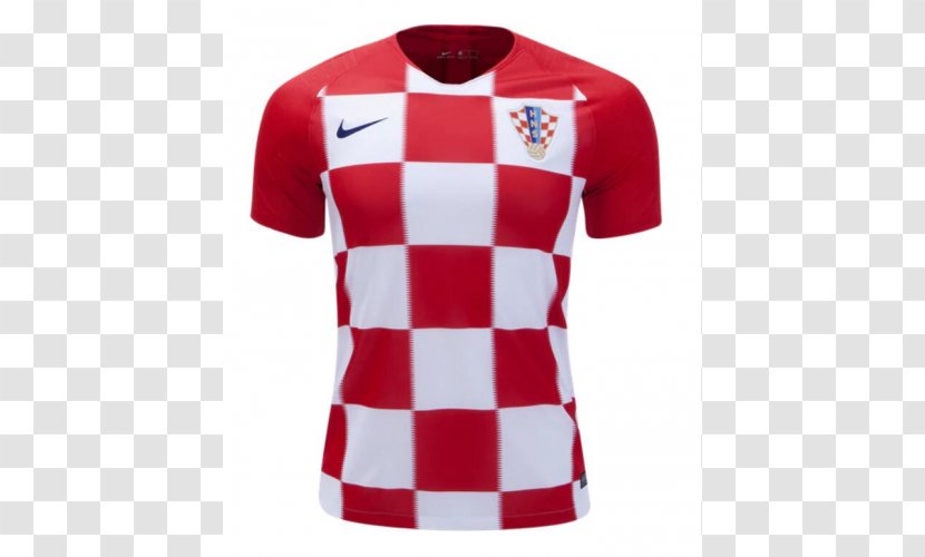 2018 World Cup Croatia National Football Team Official Soccer Jerseys Shirt - Kit Transparent PNG