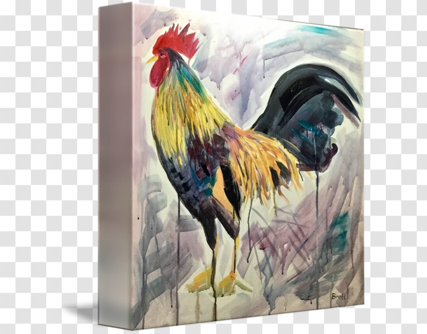 Rooster Watercolor Painting Art - Poultry Transparent PNG