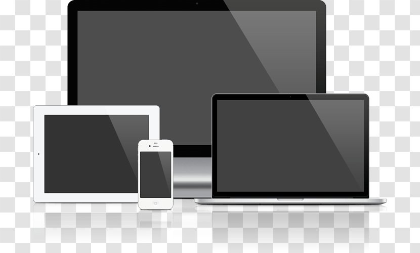 Responsive Web Design Mockup Website Wireframe - Computer Monitor Accessory - Introduction Transparent PNG