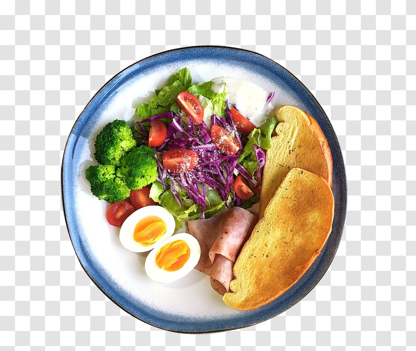 Breakfast Bacon Fruit Salad Vegetable - Cauliflower Bread Transparent PNG