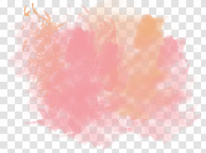 Desktop Wallpaper Sky Petal Lip Watercolor Painting - Cloud - Flower Transparent PNG