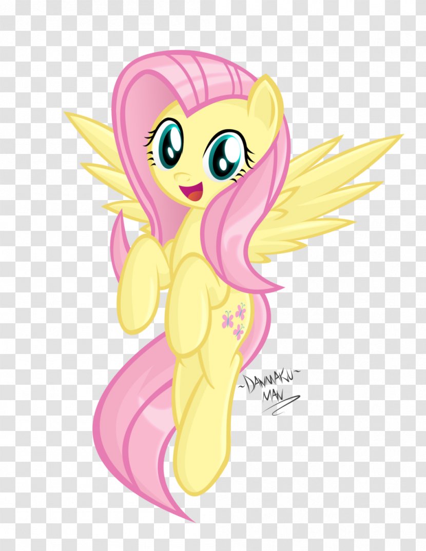 Pony Fluttershy Pinkie Pie Rarity Twilight Sparkle - Mythical Creature Transparent PNG