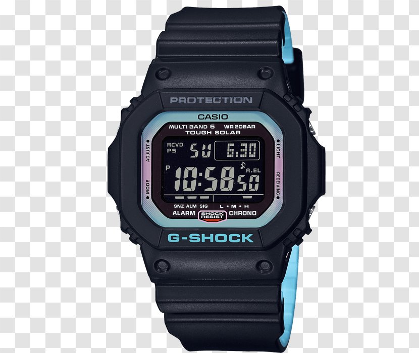 Amazon.com Casio G-Shock DW6900 Watch - Water Resistant Mark Transparent PNG