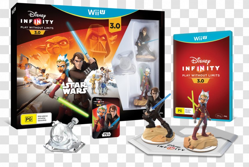 Disney Infinity 3.0 Wii U Anakin Skywalker Ahsoka Tano - Video Games - Star Wars Transparent PNG