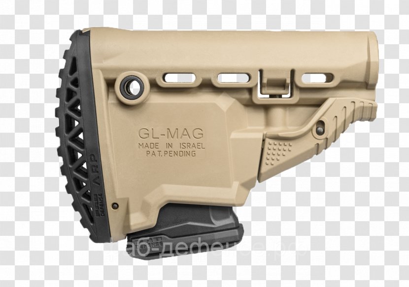 Gun Stock Magazine Firearm Pistol Grip - Armalite Ar15 Transparent PNG