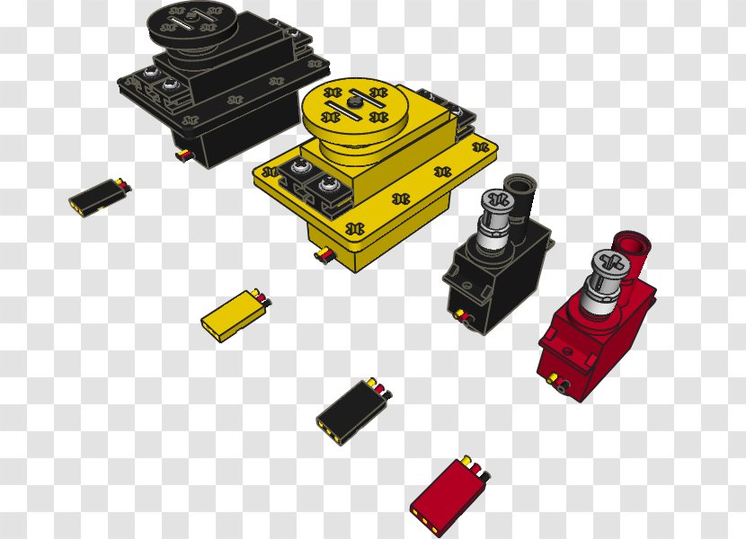 Lego Mindstorms NXT Servomotor Servomechanism - Robot Technic Transparent PNG