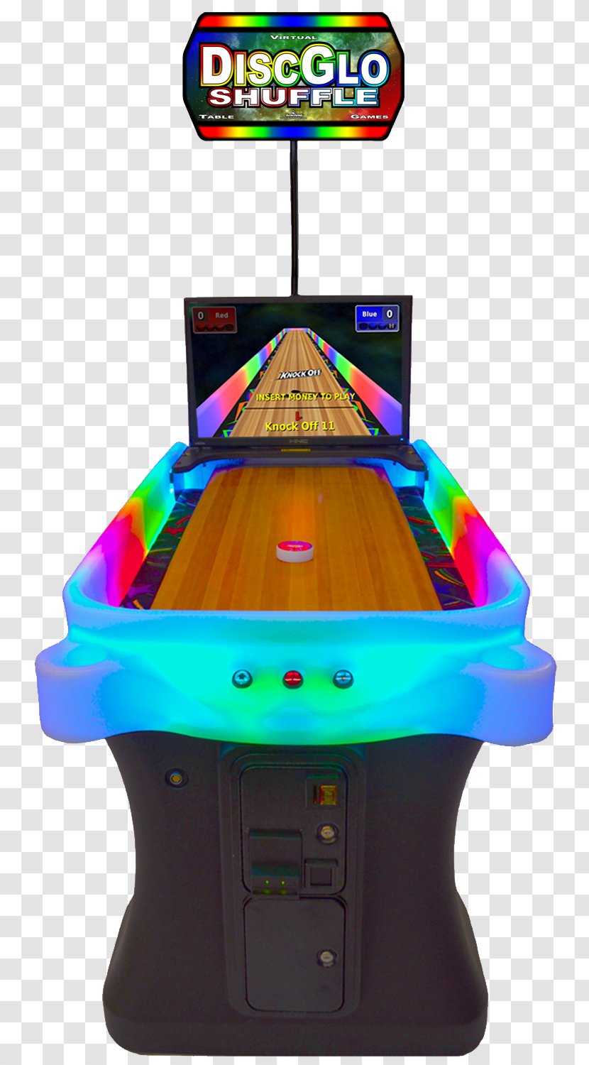 Table Shovelboard Deck Arcade Game Bowling Amusement - Billiards Transparent PNG