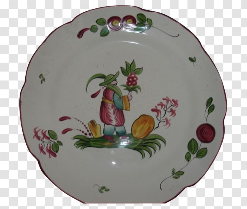 Plate Porcelain Saucer Tableware Christmas Ornament - Dinnerware Set Transparent PNG