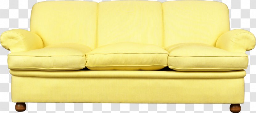 Loveseat Couch Divan Sofa Bed - Chair Transparent PNG