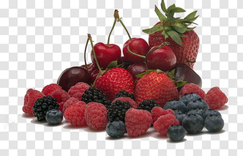 Raspberry Blackberry Blueberry Strawberry - Local Food - Cherry Transparent PNG