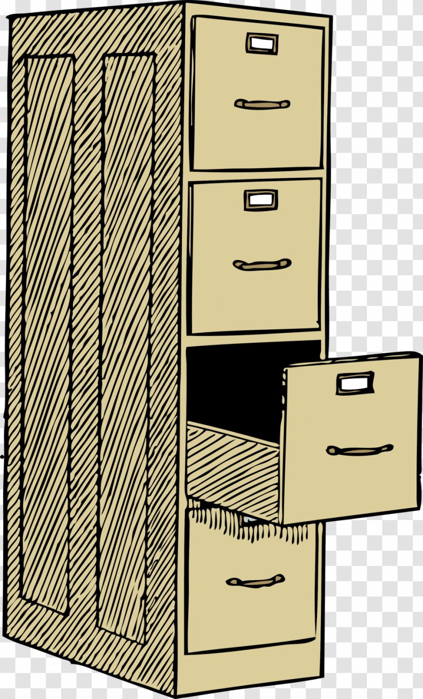 File Cabinets Cabinetry Folders Clip Art - Cupboard Transparent PNG