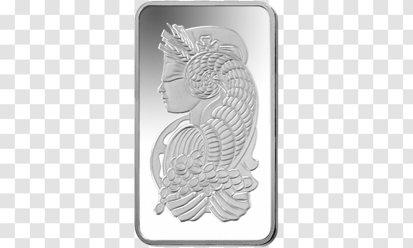 PAMP Silver Gold Bar Bullion Ounce Transparent PNG