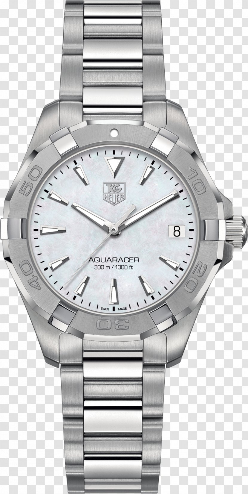 TAG Heuer Aquaracer Automatic Watch Quartz Clock - Woman Transparent PNG