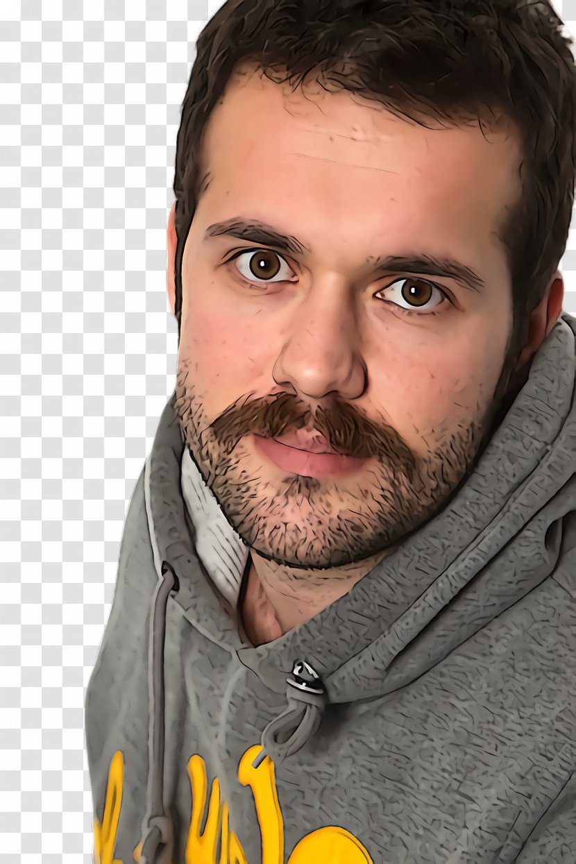 Moustache - Hairstyle - Jaw Nose Transparent PNG
