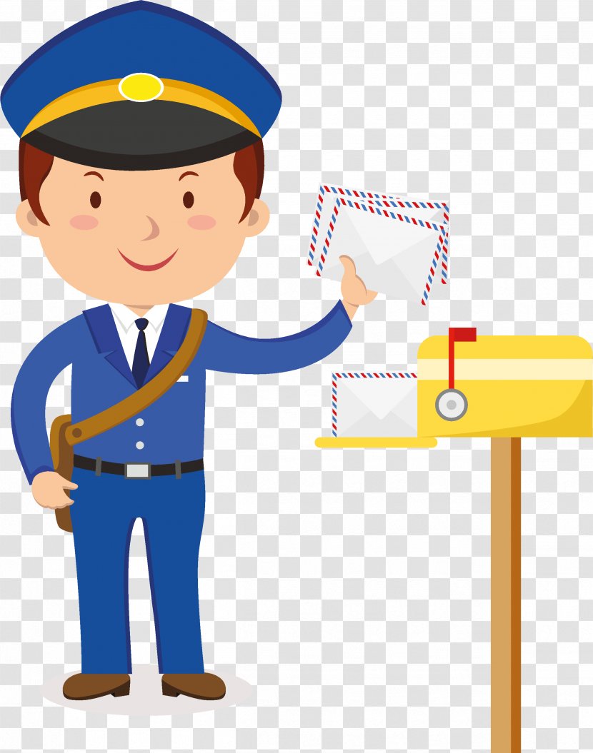 Mail Carrier Stock Photography Royalty-free - Cartoon - Postman Transparent PNG