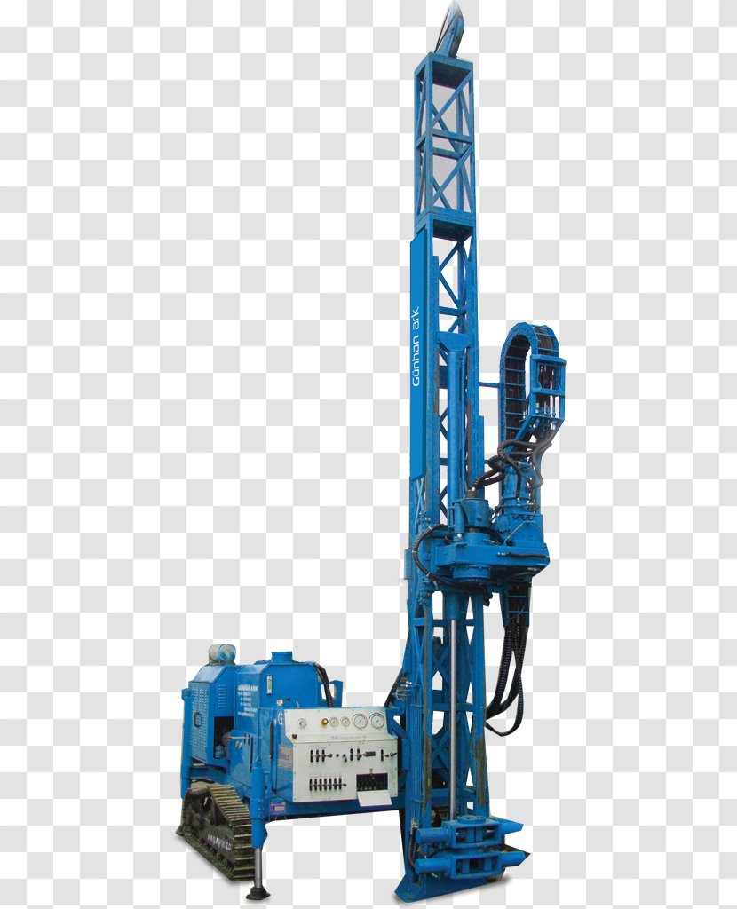 Machine Down-the-hole Drill Boring Drilling Rig - Saw - Sondaj Makinesi Transparent PNG