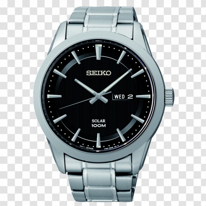 Seiko Solar-powered Watch Chronograph Jewellery - Automatic Transparent PNG