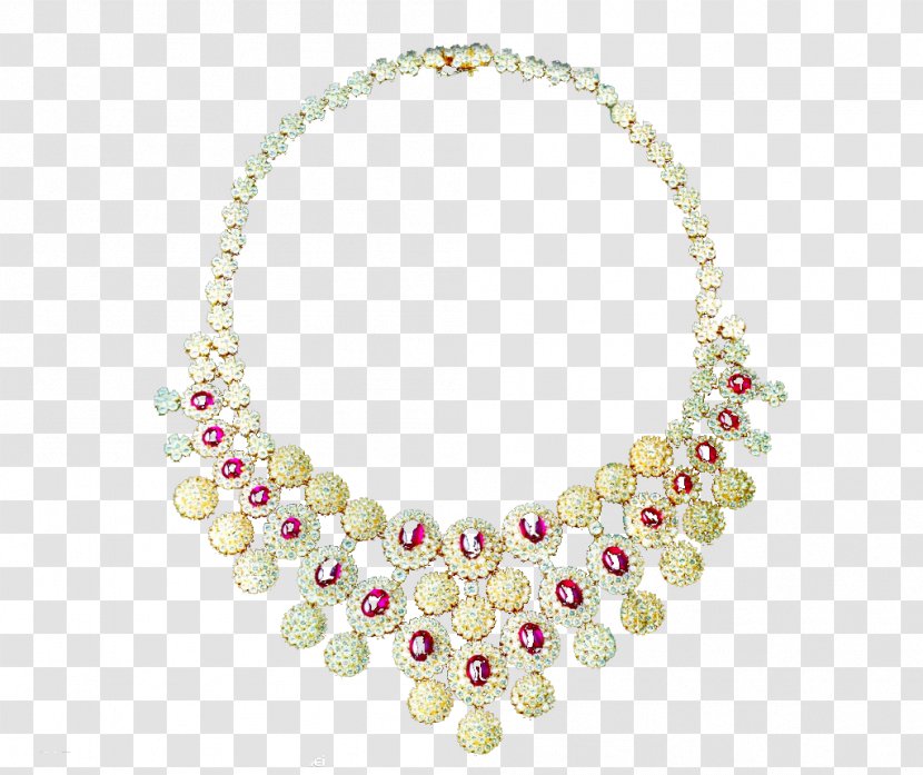 Necklace Fashion Accessory Collar - Livery - Ruby Transparent PNG