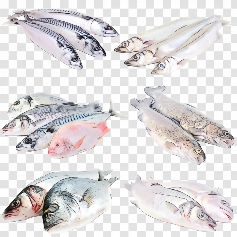 Fish Products Oily Seafood - Wet Ink Transparent PNG