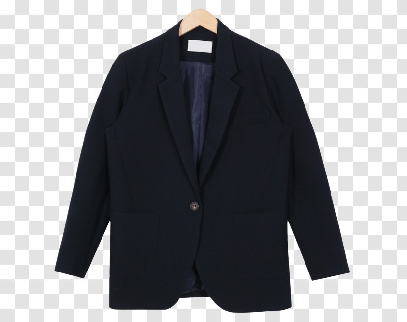 Blazer Jacket Coat Clothing Polo Shirt - Button Transparent PNG