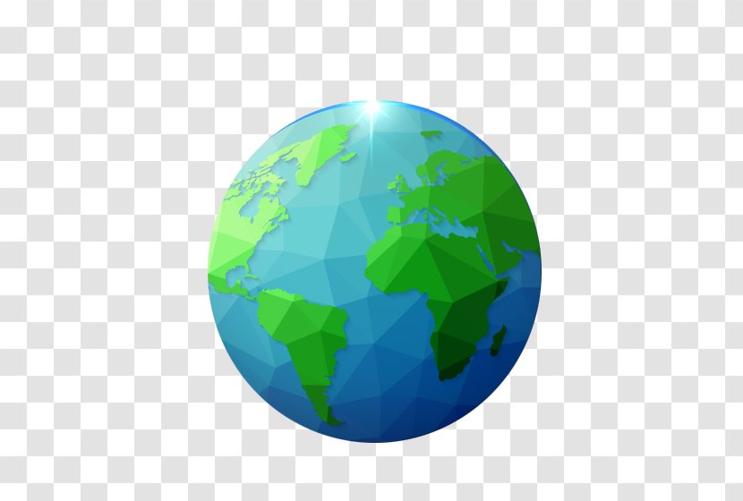 Earth Globe Green Circle Wallpaper - Blue Transparent PNG