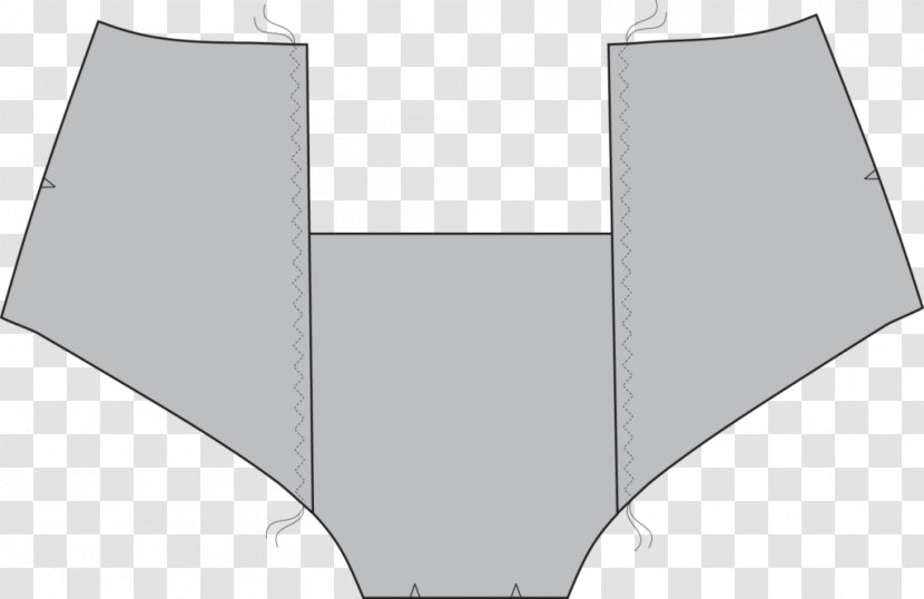 Clothing Line Angle Pattern - Rectangle - Paper Scissors Transparent PNG
