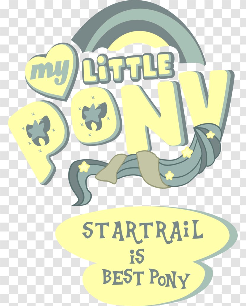 Brand My Little Pony: Friendship Is Magic Fandom Logo Happiness Clip Art - Material - Star Trails Transparent PNG