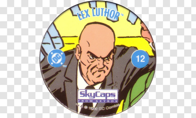 Badge Recreation Cartoon - Lex Luther Transparent PNG