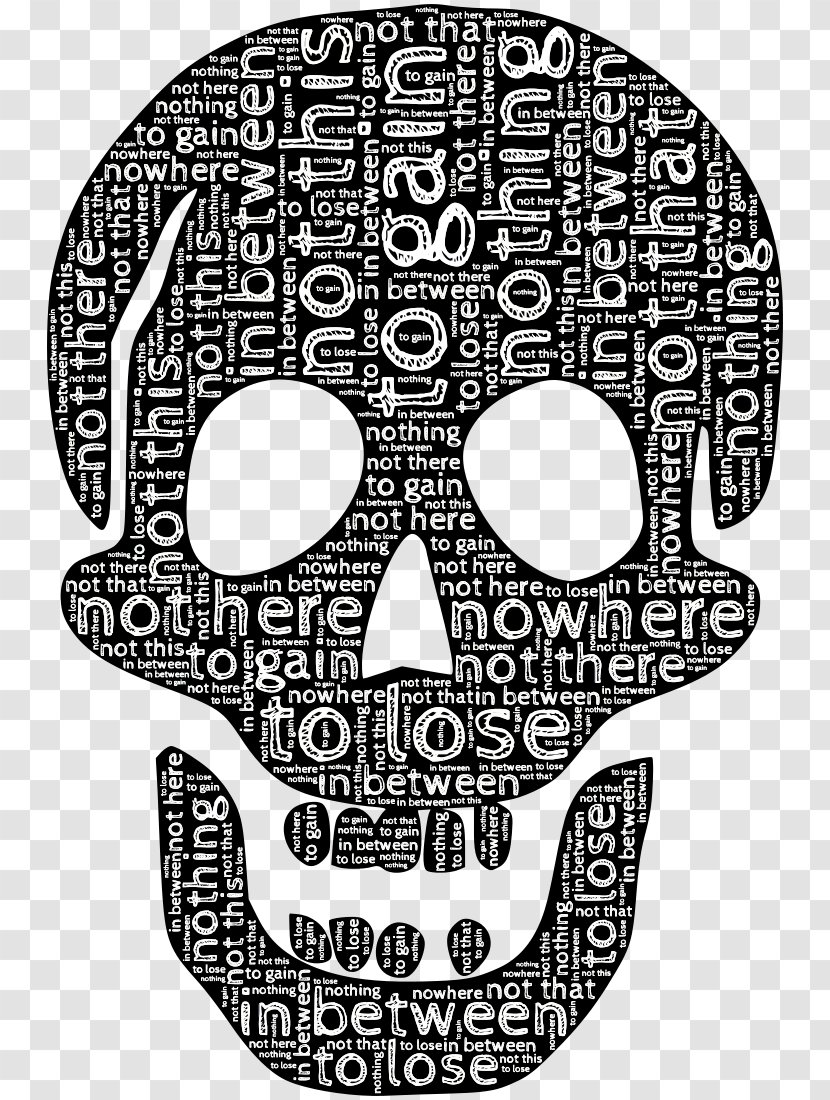 Calavera Skull Clip Art - Sticker Transparent PNG